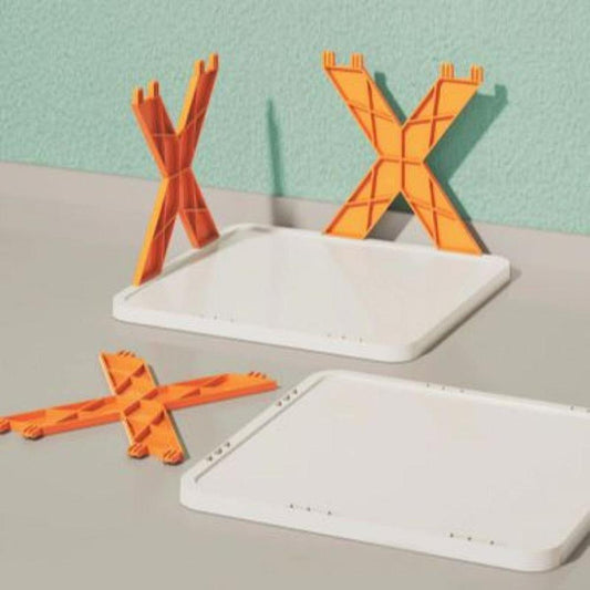 5 Layer High Quality Foldable X Shape Plastic Shoe Rack 5 layer With Box