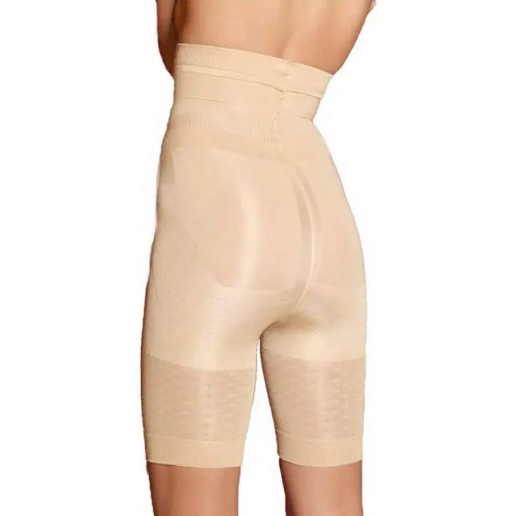 Lower Half Body Shaper Shapewear Women High Waist Panties Beige Body Shaper